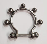 SoGou Frenulum Loop With 7 Barbells Cock Rings